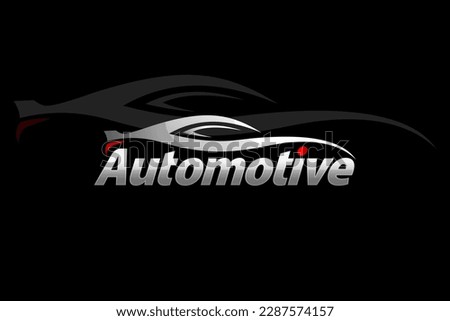 sport car logo vector template