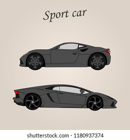 Sport car vector