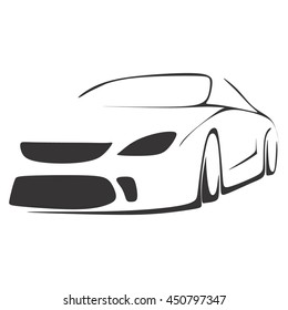 sport car vector