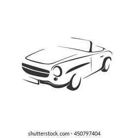sport car vector