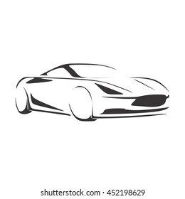 sport car vector
