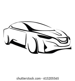 sport car vector
