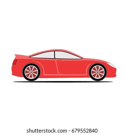 sport car vector