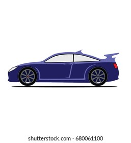 sport car vector