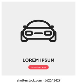 sport car vector icon