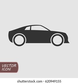 Sport car vector icon