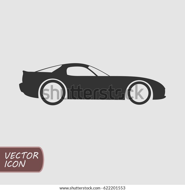 Sport car vector\
icon
