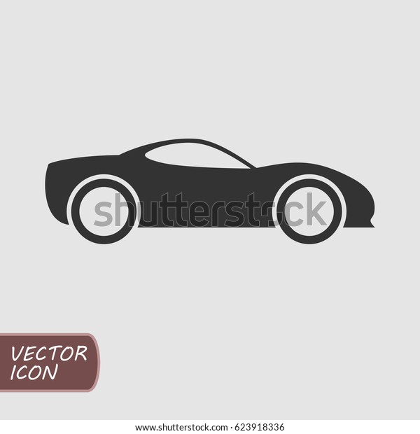 Sport car vector\
icon
