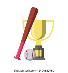 Sport championship cartoons baseball vector illustration graphic design