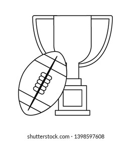 Sport championship cartoons in black and white