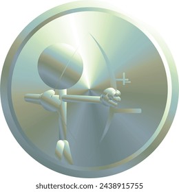 sport character cartoon sphere in vector format