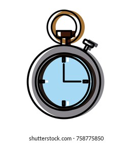 Sport chronometer timer icon vector illustration graphic design