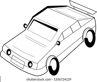 Sport/ Classic Car Vector 