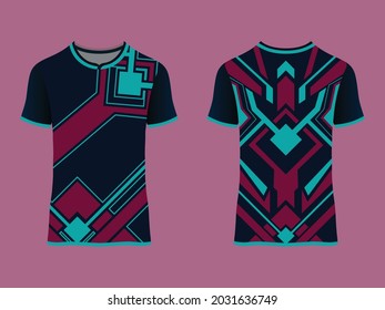 Sport Clothes Abstract Racing Design
