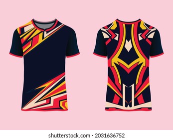 Sport Clothes Abstract Racing Design