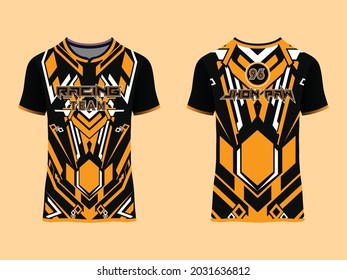 Sport Clothes Abstract Racing Design