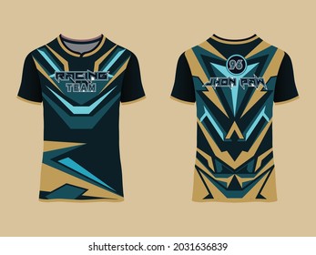 Sport Clothes Abstract Racing Design