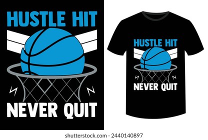 Sport clothing design with ball for basketball team
