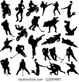 Sport collection vector