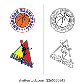 Sport Coloring Book vector illustration good for your design