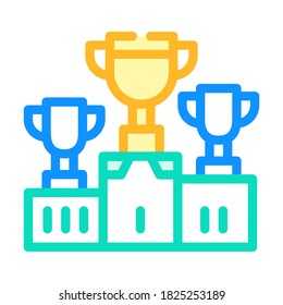 sport competition color icon vector. sport competition sign. isolated symbol illustration
