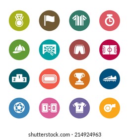Sport Competition Color Icons