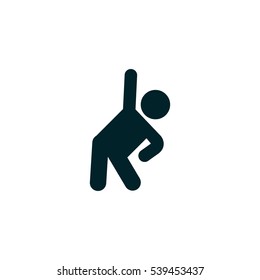 Sport concept represented by pictogram move icon