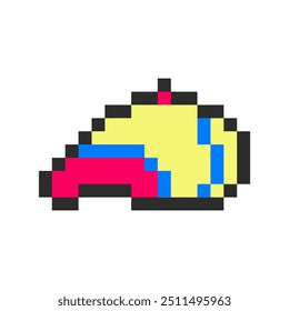 sport cool cap pixel art