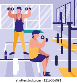 sport and couple design