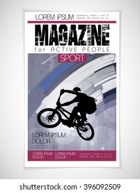 Sport Cover Magazine, Vector