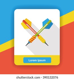 sport Darts flat icon