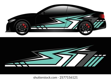 Sport decal stripes. Speed lines, Sports stripes, racing tuning strips and car sticker vector set. Vector illustration