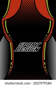 Sport Design For Automotive Wrapping Custome Jersey Games Absract