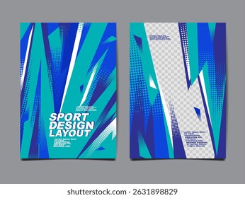 Sport Design Layout , Dynamic modern flat Design, Sport Background, vector