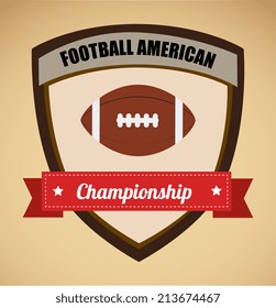 Sport design over beige background, vector illustration