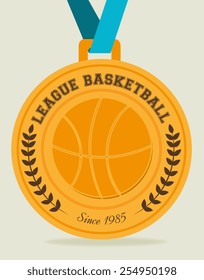 Sport design over beige background, vector illustration. Sport design over beige background, vector illustration.