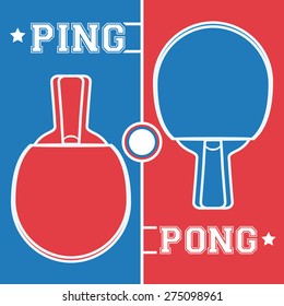 Sport design over colorful background, vector illustration.