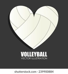 Sport design over gray background, vector illustration.