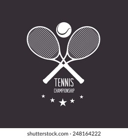 Sport design over gray background, vector illustration.