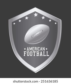 Sport design over gray background ,vector illustration.