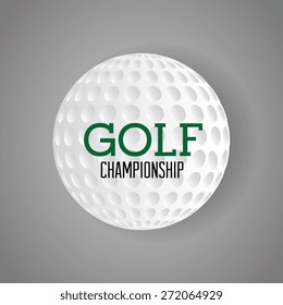 Sport design over gray background, vector illustration.