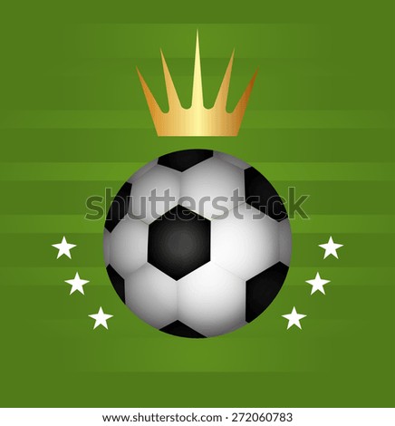 Sport design over green background, vector illustration.