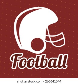 Sport design over pointed background, vector illustration