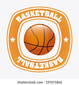 Sport design over white background, vector illustration