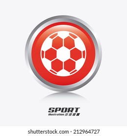 sport design over white background vector illustration