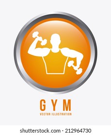 sport design over white background vector illustration