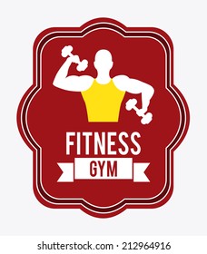 sport design over white background vector illustration