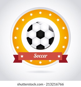 Sport design over white background, vector illustration