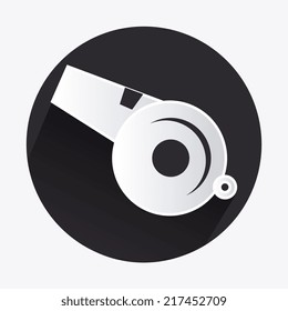 Sport design over white background, vector illustration