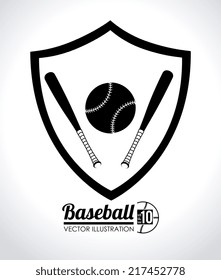 Sport design over white background, vector illustration
